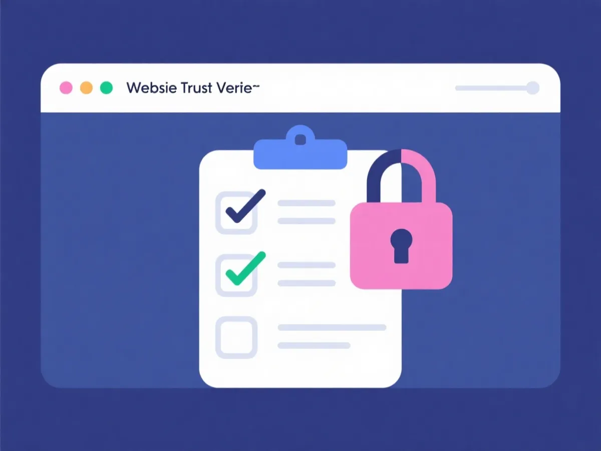 官方入口与安全核验示意图